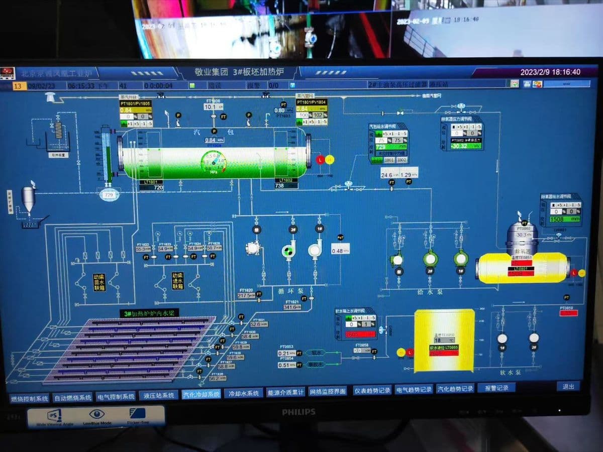 钢包烘烤器 PID · 现场 HMI